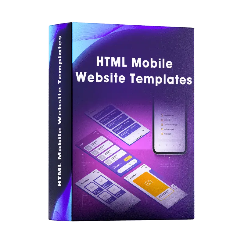 2025 Premium HTML Mobile Website Templates