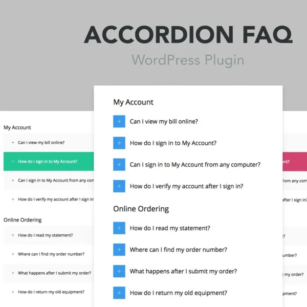 2025 Pro Accordion FAQ Plugin for WordPress – Clean & Responsive