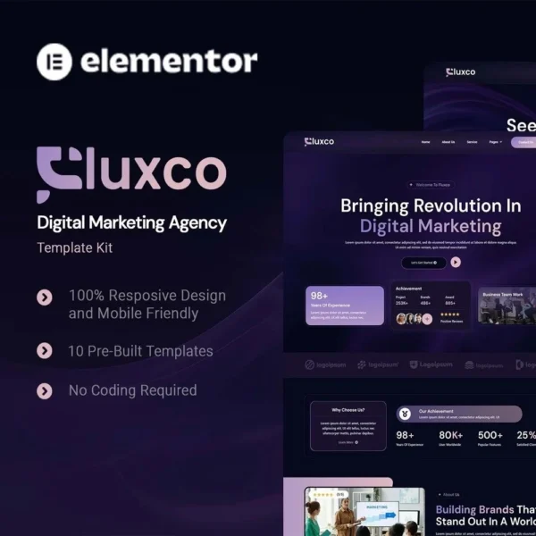 Electronix – Electronics Shop Elementor Template Kit